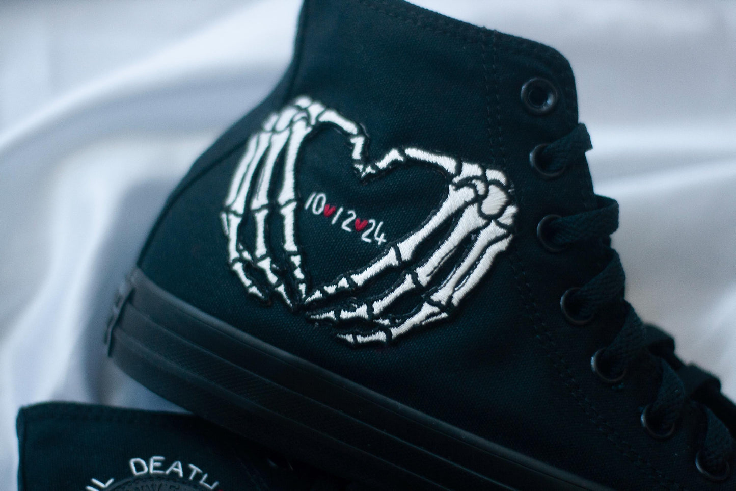 Bespoke Til Death Do Us Part Sneakers