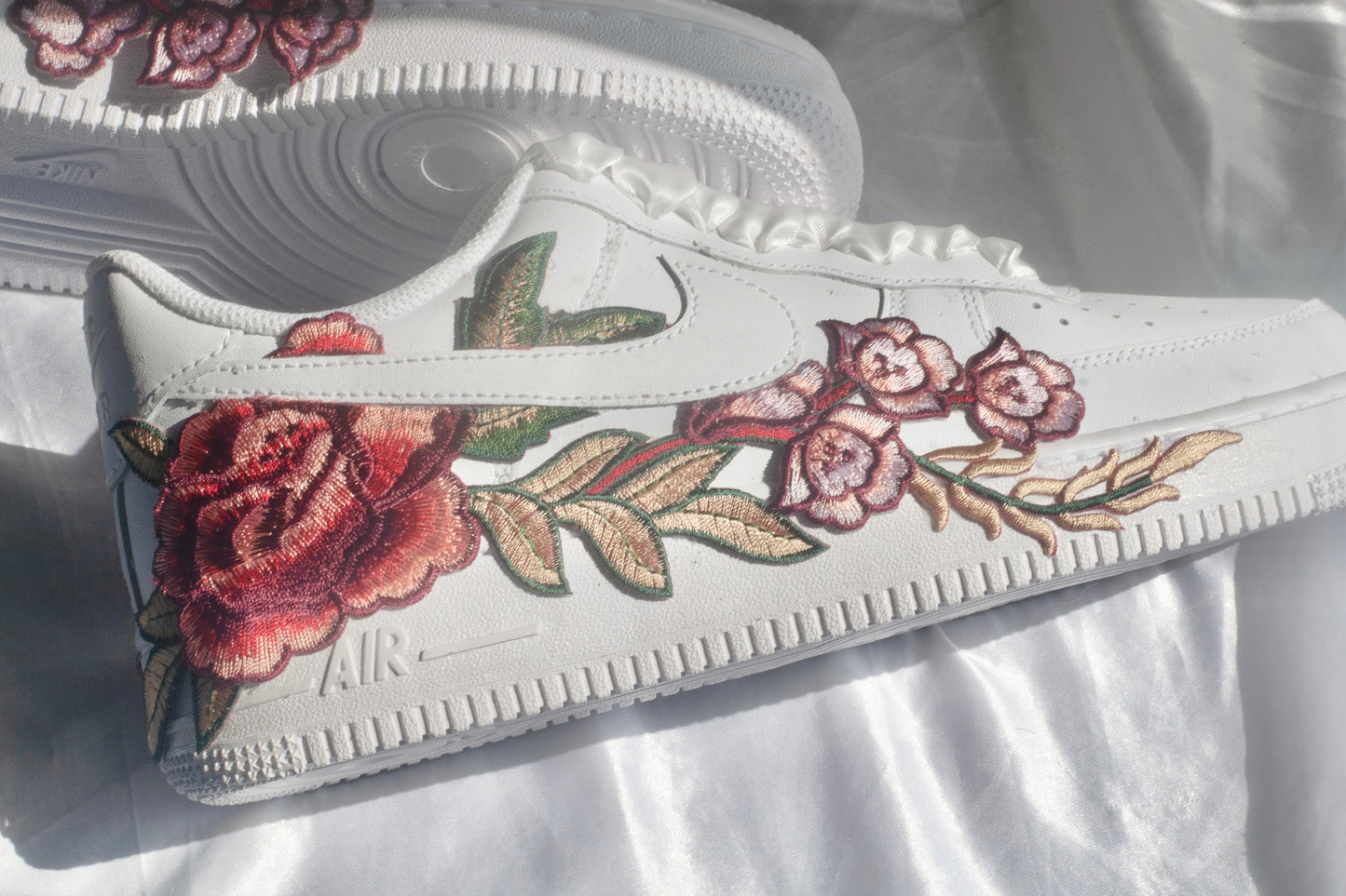 Bespoke Rose Bridal Sneakers