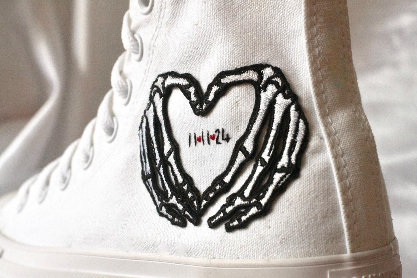 Bespoke Til Death Do Us Part Sneakers
