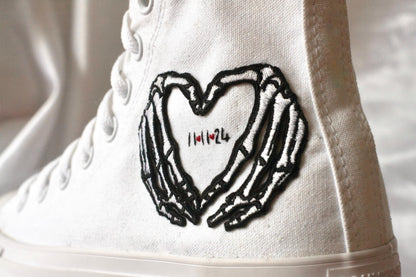Bespoke Til Death Do Us Part Sneakers