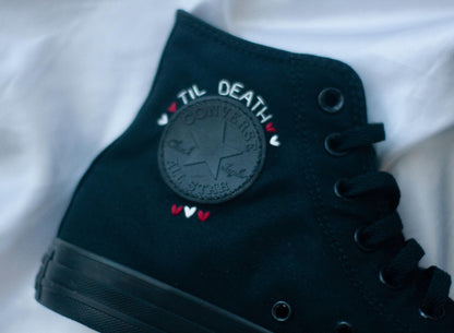 Bespoke Til Death Do Us Part Sneakers