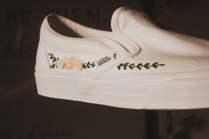 Bespoke Bridal Slip-on Sneakers