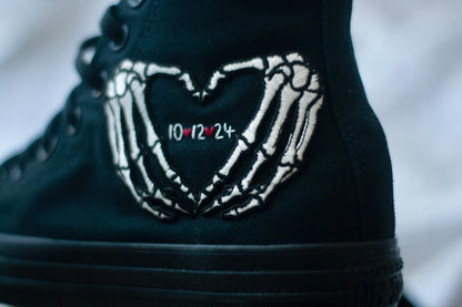 Bespoke Til Death Do Us Part Sneakers