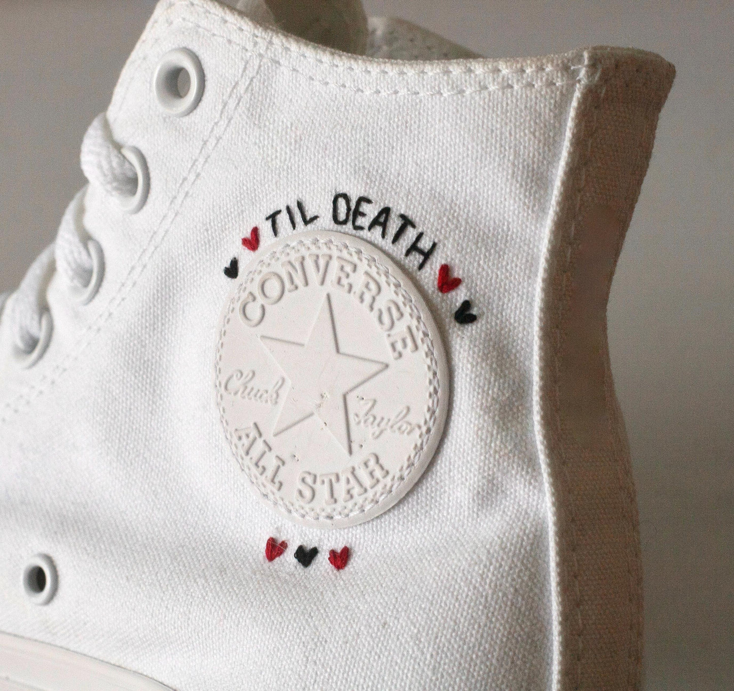 Bespoke Til Death Do Us Part Sneakers