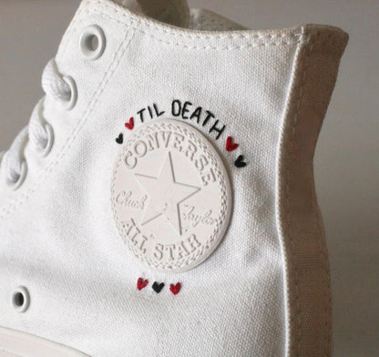 Bespoke Til Death Do Us Part Sneakers