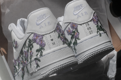 Something Lilac Handmade Bespoke Sneakers