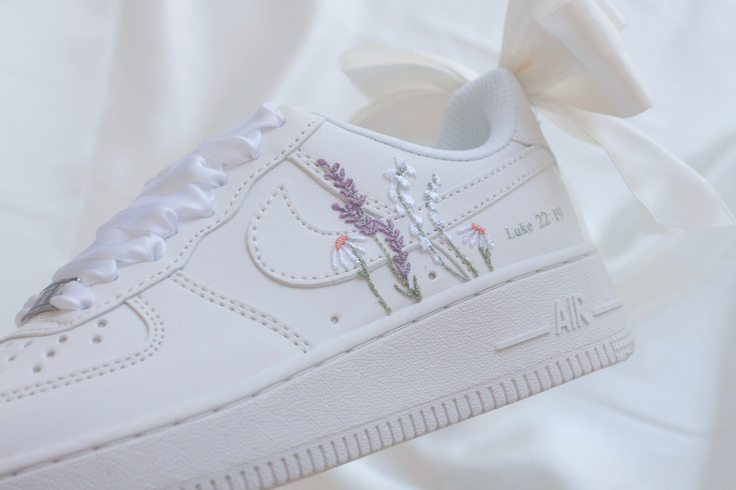 Holy Bloom Bespoke Holy Communion Sneakers