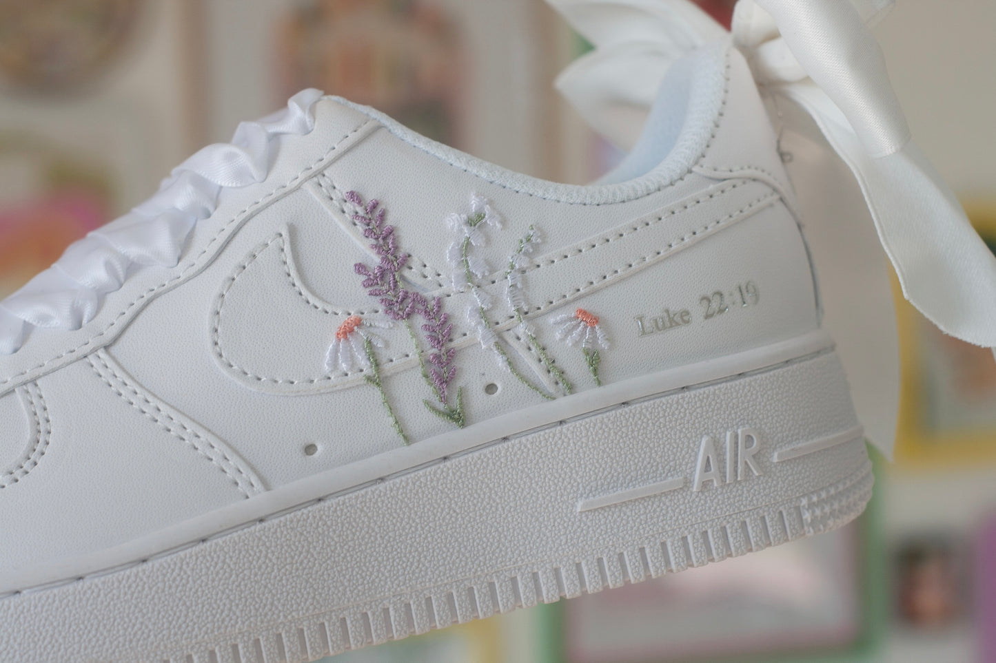 Holy Bloom Bespoke Holy Communion Sneakers
