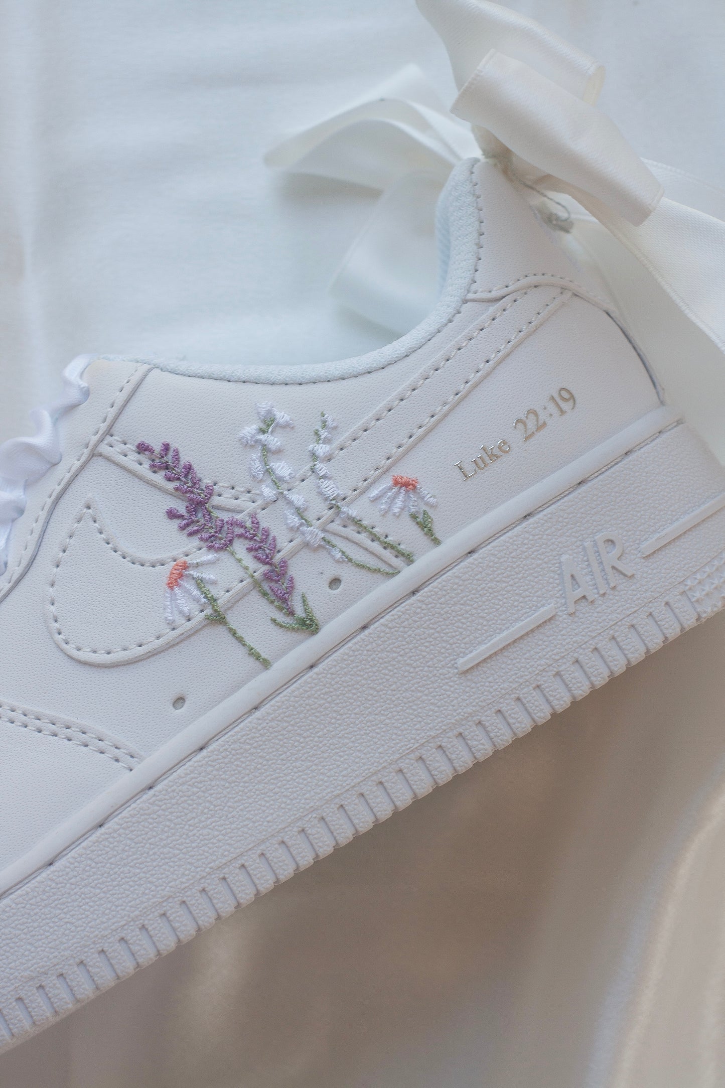 Holy Bloom Bespoke Holy Communion Sneakers