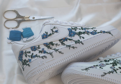 Something Navy Blue Bespoke Sneakers