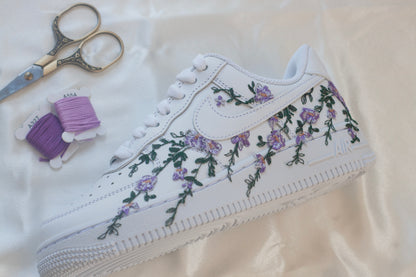 Something Lilac Handmade Bespoke Sneakers