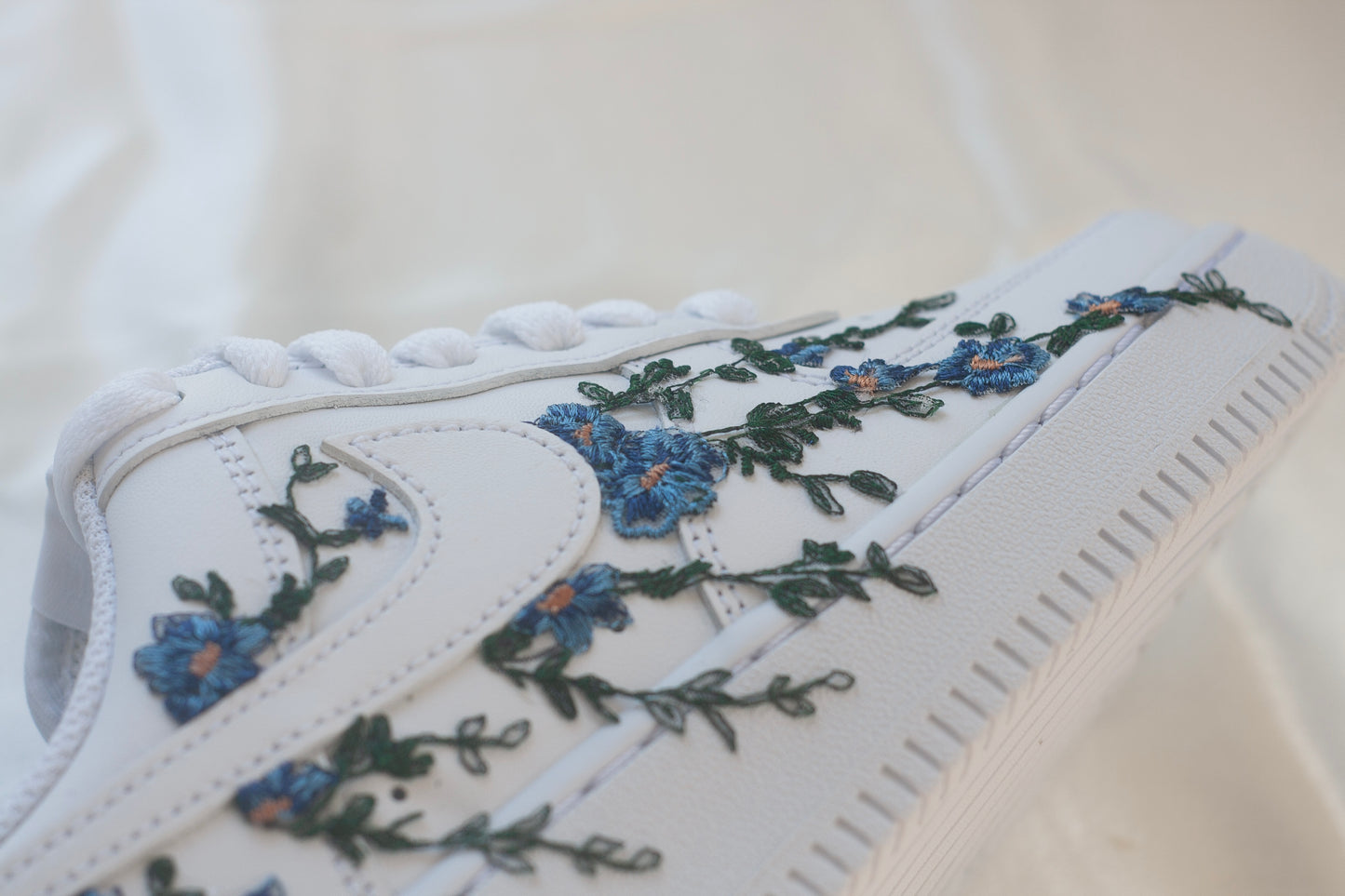 Something Navy Blue Bespoke Sneakers