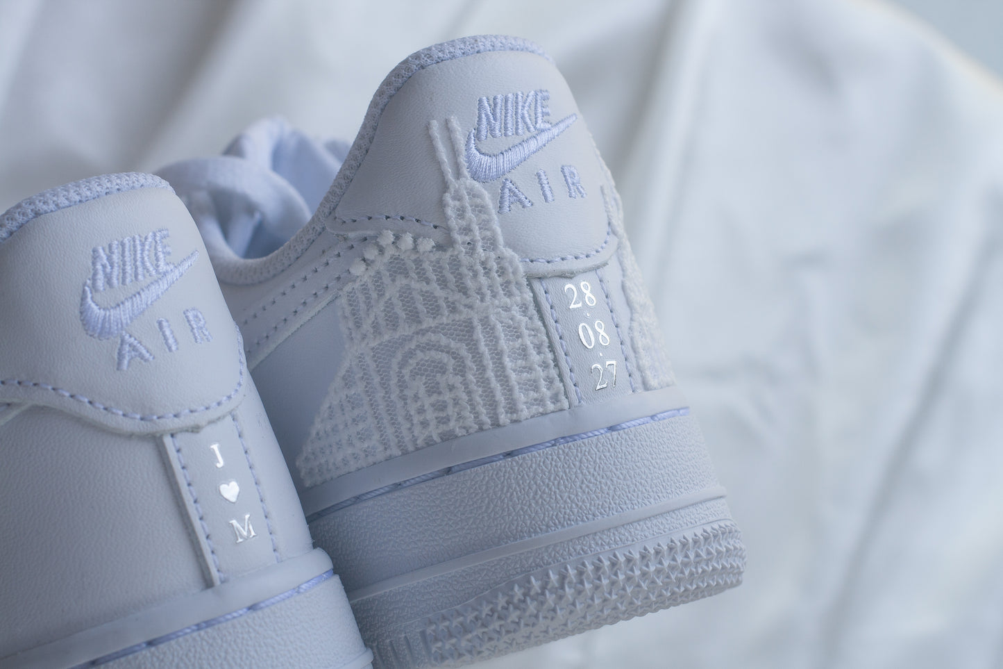 Ivory Chapel Bespoke Bridal Sneakers