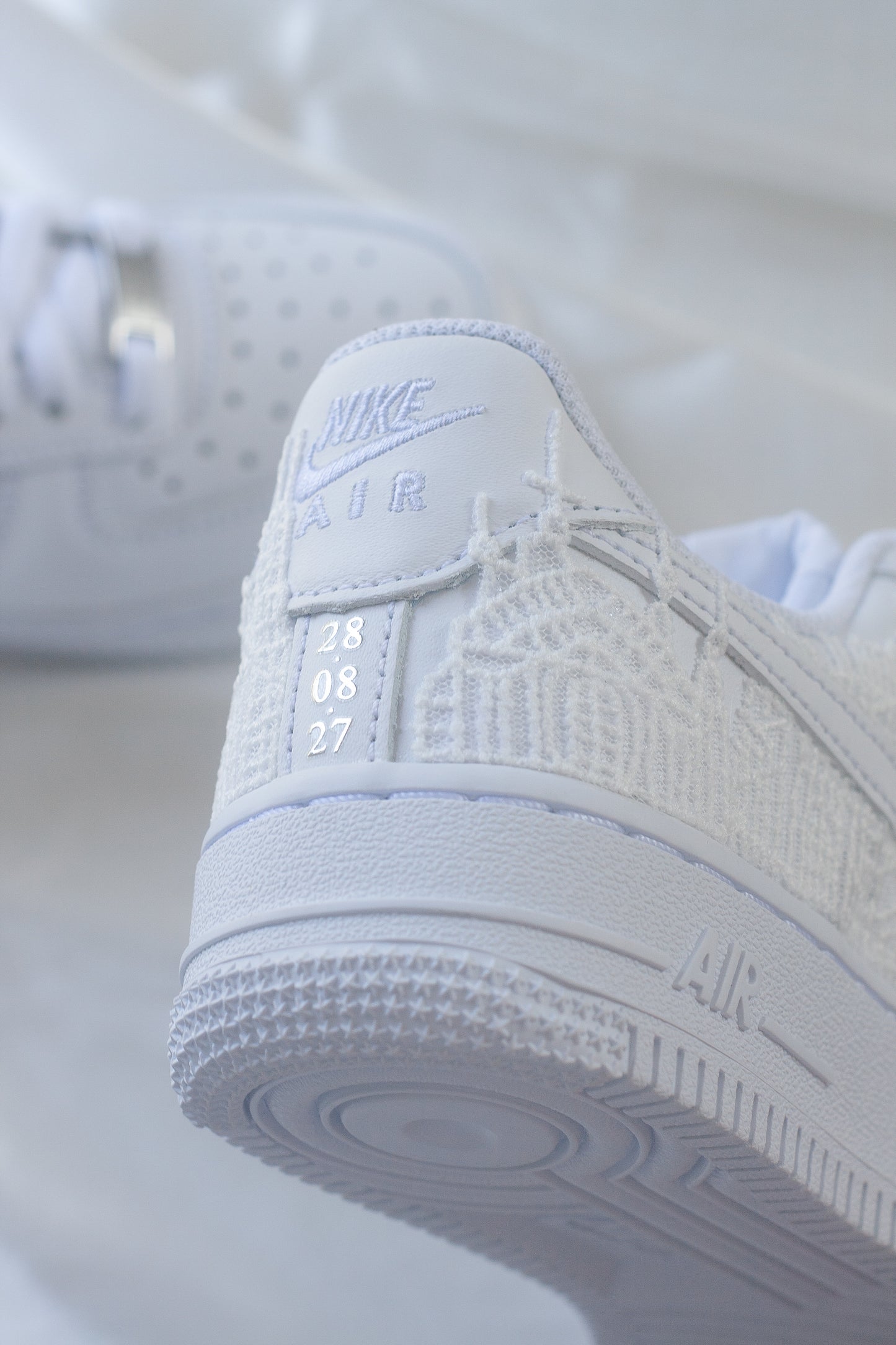 Ivory Chapel Bespoke Bridal Sneakers