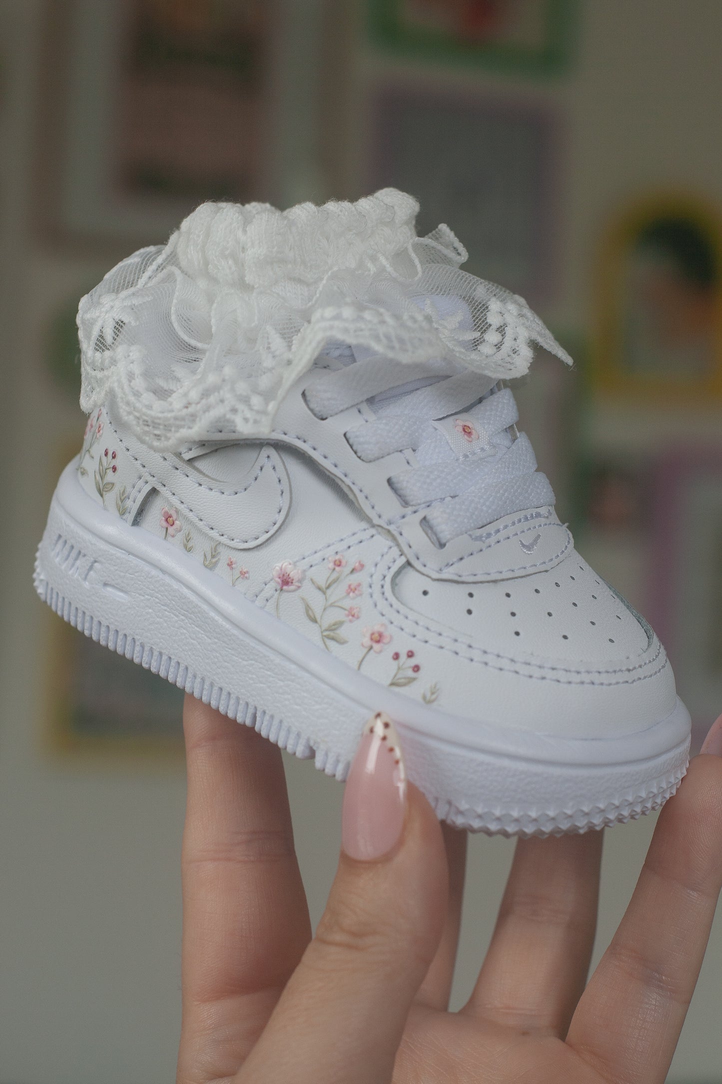 Spring Floral Toddler Children's Sneaker