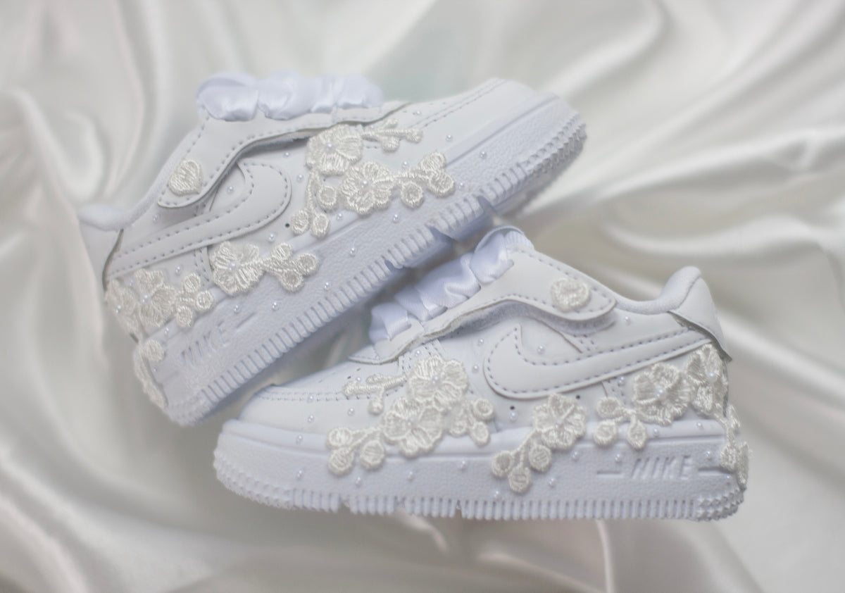 Lace Pearl Toddler Children's Sneaker