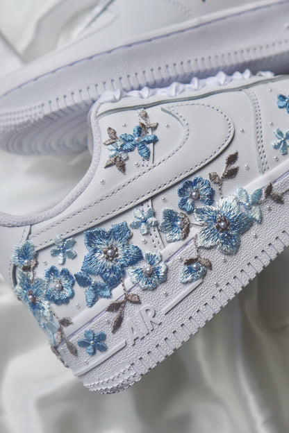 Something Baby Blue Bespoke Wedding Bridal Sneakers