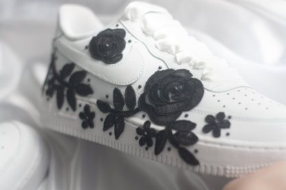 Bespoke Till Death Bridal Sneakers Style 3