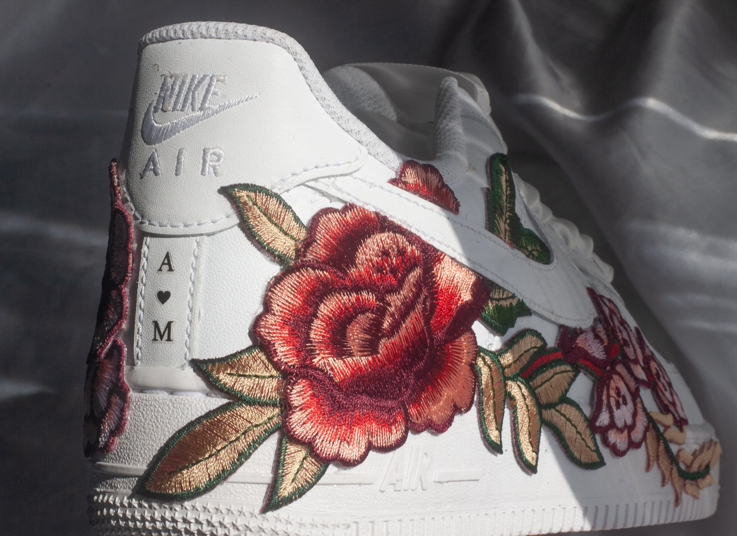 Bespoke Rose Bridal Sneakers