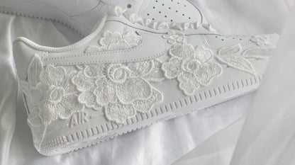 Artisan Floral Bridal Sneakers