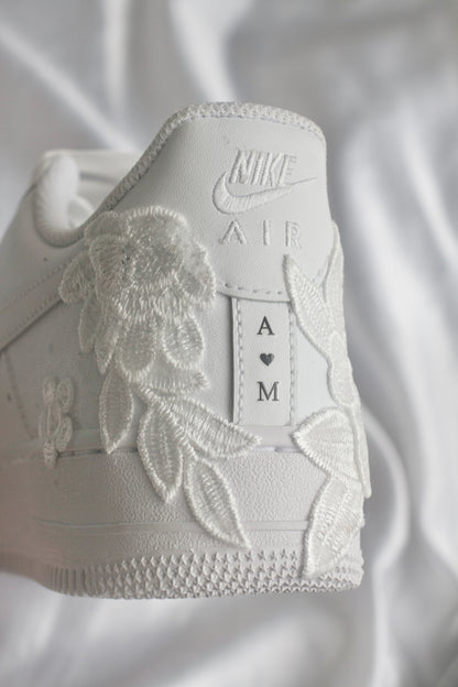 Artisan Floral Bridal Sneakers