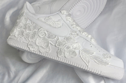 Artisan Floral Bridal Sneakers