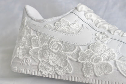 Artisan Floral Bridal Sneakers