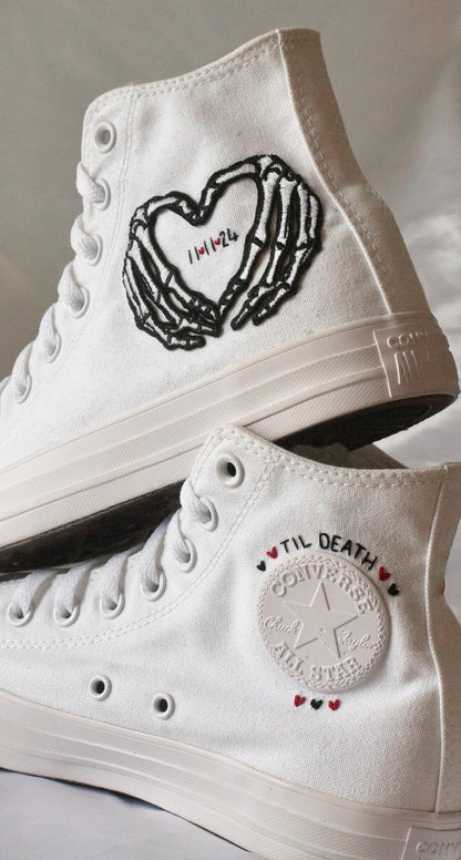 Bespoke Til Death Do Us Part Sneakers