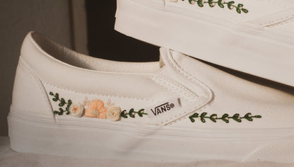 Bespoke Bridal Slip-on Sneakers