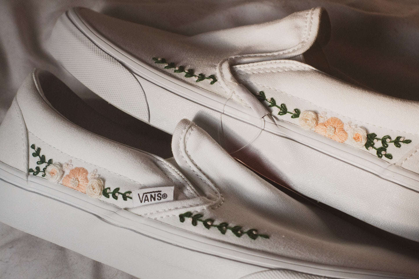 Bespoke Bridal Slip-on Sneakers
