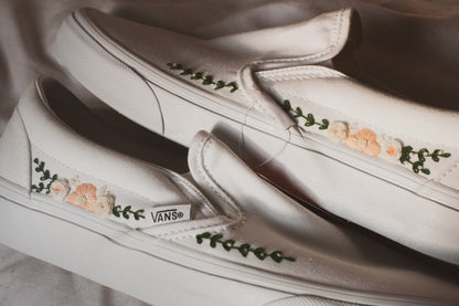 Bespoke Bridal Slip-on Sneakers